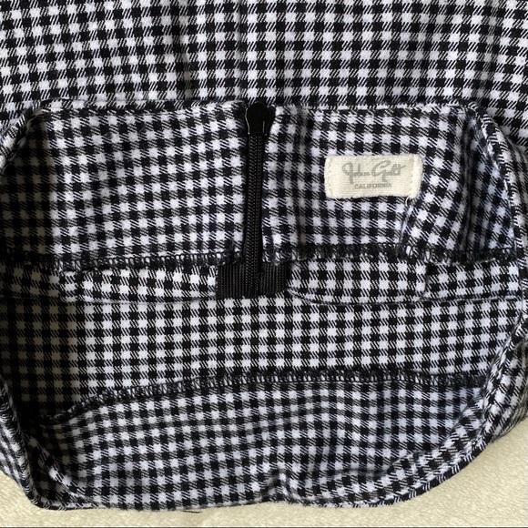 Brandy Melville Black Gingham Cara Skirt - Picture 7 of 7